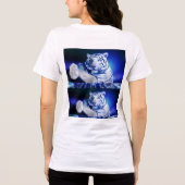 Neon Tiger DJ T-Shirt – EDM Festival Graphic Tee (Achterkant)