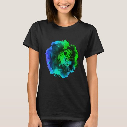 Neon Tiger T-shirt (Voorkant)