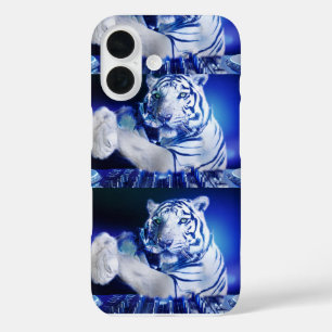 Neon Tijger DJ Hoesje – EDM Festival Cyberpunk