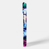 Neon Tijger en oerwoud bladeren Case-Mate iPhone Case (Achterkant / Links)