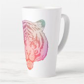 Neon Tijger Latte Mok (Rechterhoek)