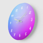 Neon Time verandert alles decor Grote Klok (Hoek)