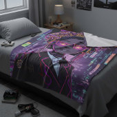 Neon Toekomst ID1028 Fleece Deken