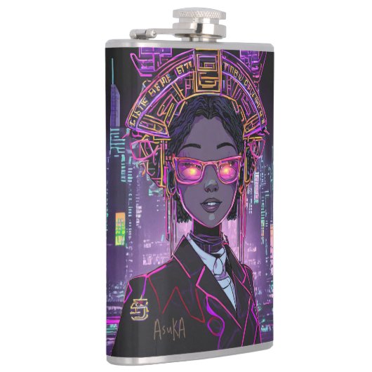 Neon Toekomst ID1028 Heupfles (Rechts)