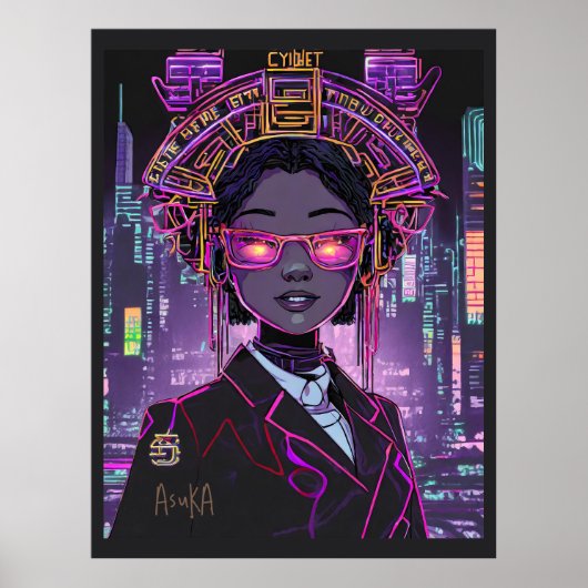 Neon Toekomst ID1028 Poster (Voorkant)