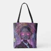 Neon Toekomst ID1028 Tote Bag (Achterkant)