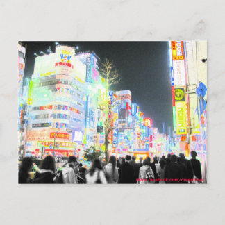Neon Tokyo Briefkaart