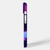 Neon Tokyo iPhone Case – Cyberpunk City Night Vibe (Achterkant / Links)
