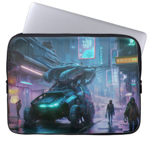 Neon Tokyo Nights (Cyber Edition) Laptop Sleeve