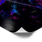 Neon Tovenaar Perfect Poster (Hoek)