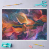 Neon Translucent Calla Lillie's Decoupage Tissuepapier (Craft)