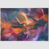 Neon Translucent Calla Lillie's Decoupage Tissuepapier (Voorkant)