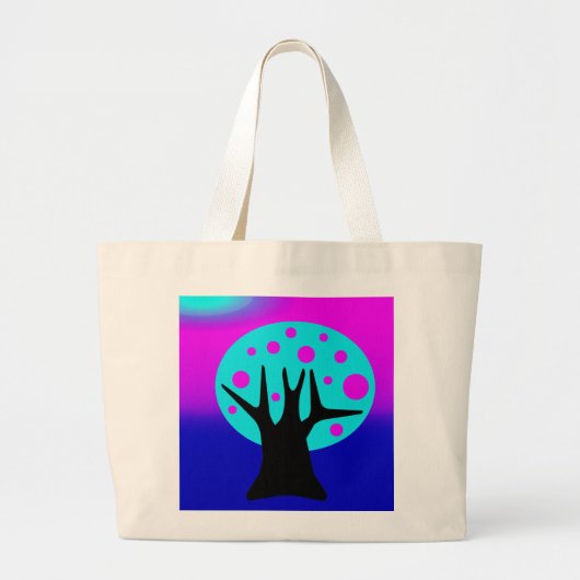 Neon Tree Canvas tas (Voorkant)