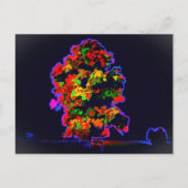Neon tree explosie briefkaart (Voorkant)