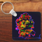 Neon tree explosie sleutelhanger (Voorkant)