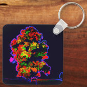 Neon tree explosie sleutelhanger (Achterkant)