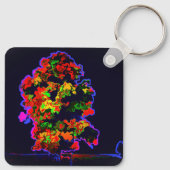 Neon tree explosie sleutelhanger (Achterkant)
