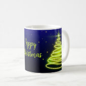 Neon Tree Happy Christmas Tree Mug Koffiemok (Voorkant rechts)