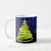 Neon Tree Happy Christmas Tree Mug Koffiemok (Links)