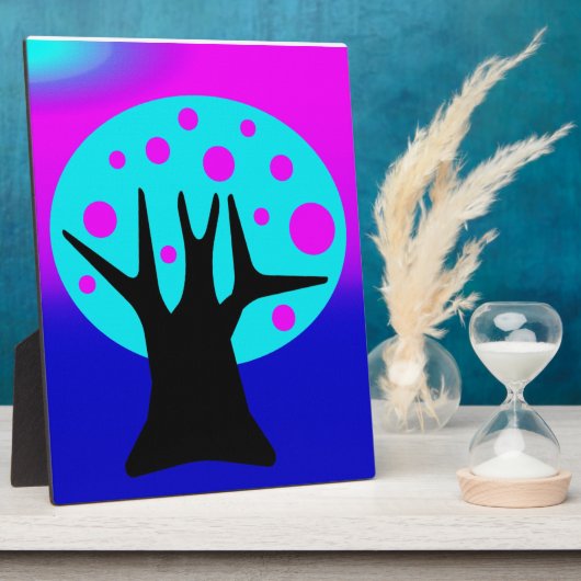 Neon Tree Plaque Fotoplaat (Zijkant)