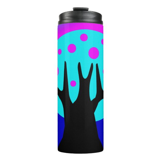 Neon Tree Thermal Tumbler Thermosbeker (Voorkant)