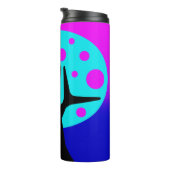 Neon Tree Thermal Tumbler Thermosbeker (Geroteerd rechts)