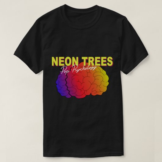 Neon Trees Pop Psychology Classic T-Shirt (Design voorkant)