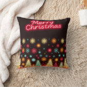 Neon Trendy Kerstvakantie Collectie Kussen (Deken)