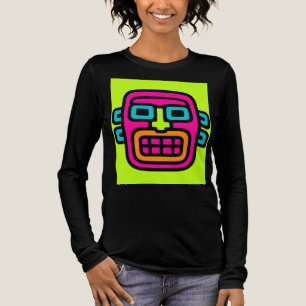 Neon Tribal Vibe - Vrouwen Bold Graphic T-shirt