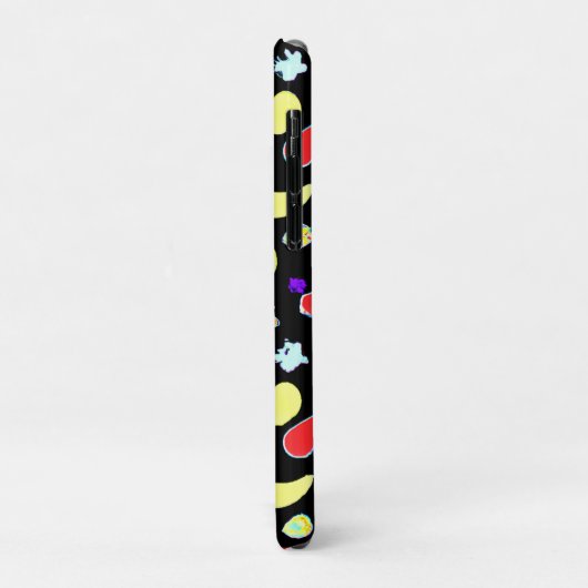 Neon Tropic Fruits Burst Case-Mate iPhone Case (Achterkant/links)