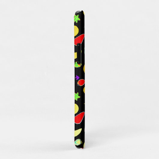 Neon Tropic Fruits Burst Case-Mate iPhone Case (Achterkant/rechts)