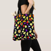 Neon Tropic Fruits Burst Tote Bag (Dichtbij)