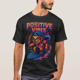 Neon Tropisch Cartoontwerp T-shirt