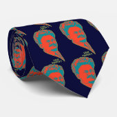 Neon Trotsky Stropdas (Opgerold)