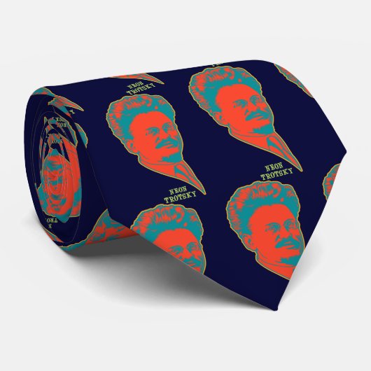 Neon Trotsky Stropdas (Opgerold)