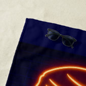 Neon Trump Screw the Establishment Beach Towel Strandlaken (In situ)