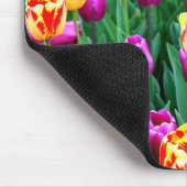 Neon Tulips Mousepad Muismat (Hoek)