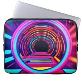 Neon Tunnel Afmetingen Laptop Sleeve