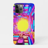 Neon Tunnel: Psychedelische Reis Case-Mate iPhone Case (Achterkant)