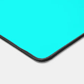 Neon turquoise, felmodieus, modern bureaumat (Hoek)