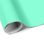 Neon Turquoise Inpakpapier (Rol Hoek)