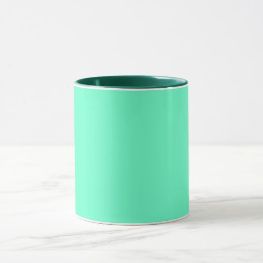 Neon Turquoise Mok (Midden)