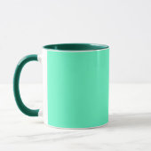 Neon Turquoise Mok (Links)