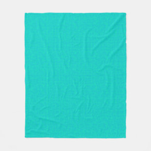 Neon turquoise textuur. fleece deken