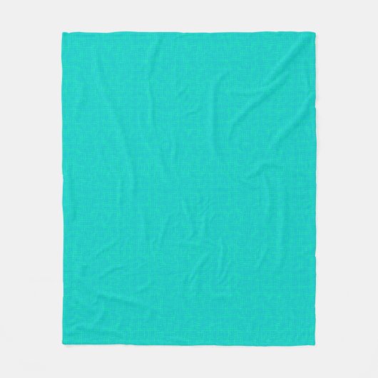 Neon turquoise textuur. fleece deken (Voorkant)