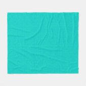Neon turquoise textuur. fleece deken (Voorkant (Horizontaal))
