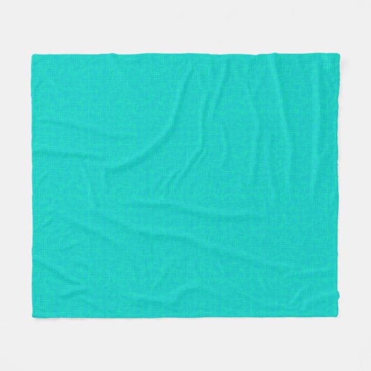 Neon turquoise textuur. fleece deken (Voorkant (Horizontaal))