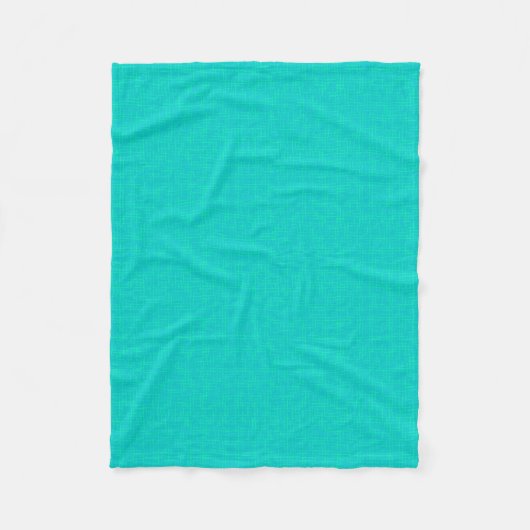 Neon turquoise textuur. fleece deken (Voorkant)