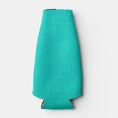 Neon turquoise textuur. flesjeskoeler (Voorkant)