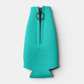 Neon turquoise textuur. flesjeskoeler (Achterkant)